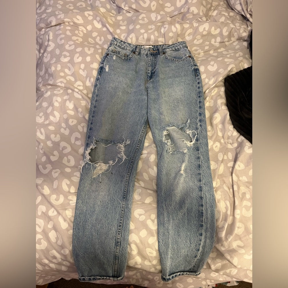 Zara high rise jeans